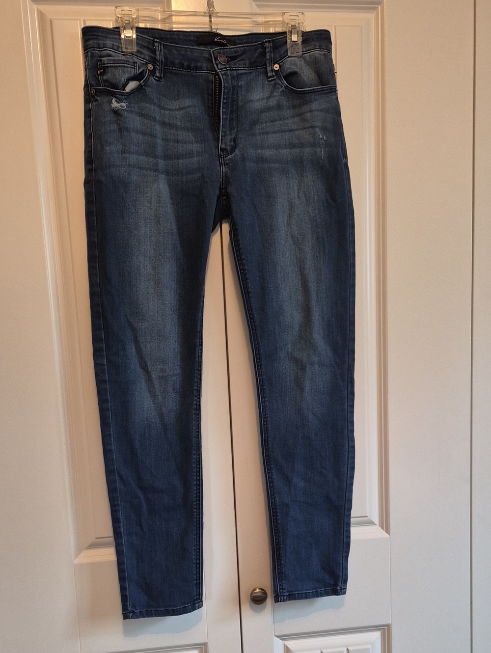 KanCan Women's Skinny Jeans in Medium Blue Wash